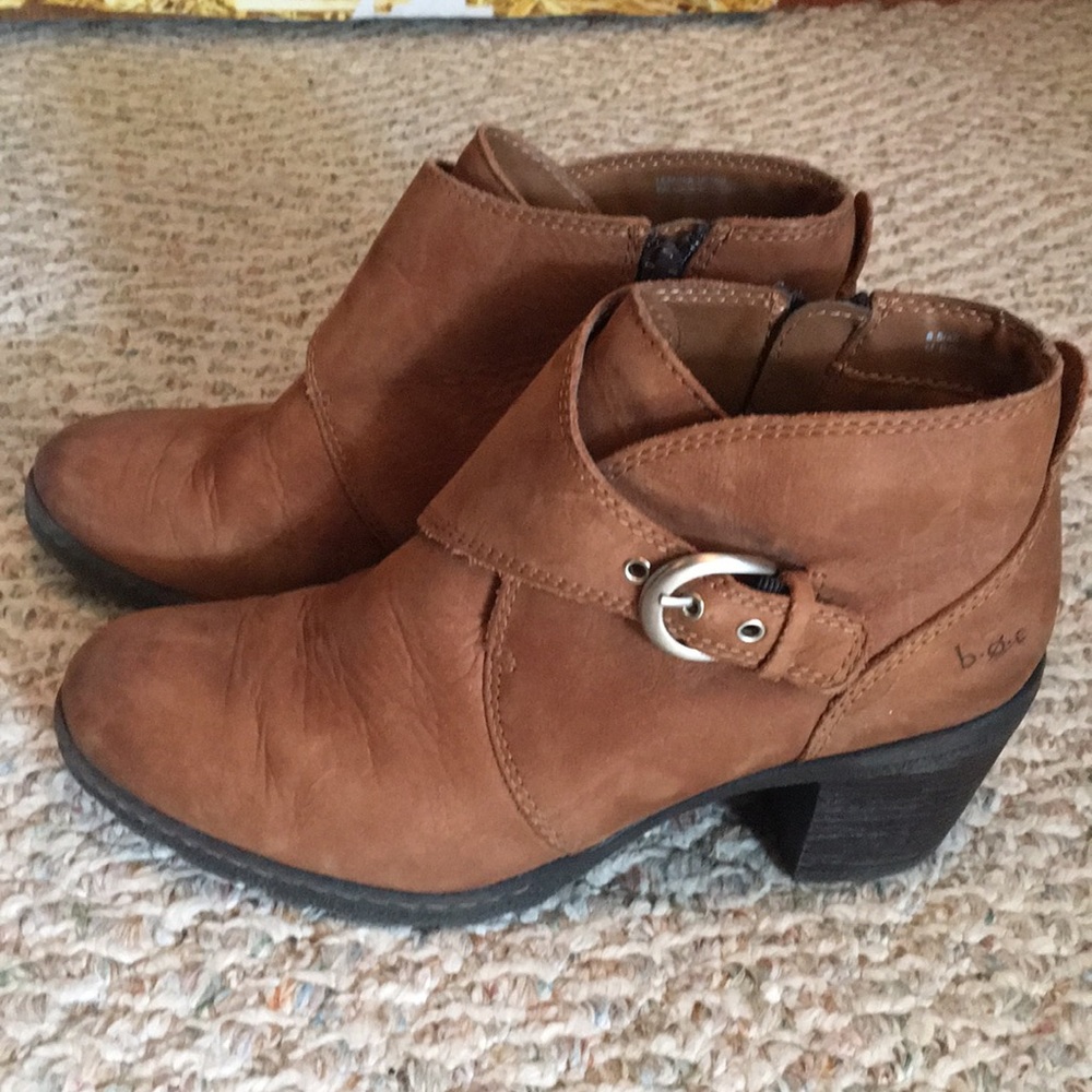 B. O. C. Leather booties
